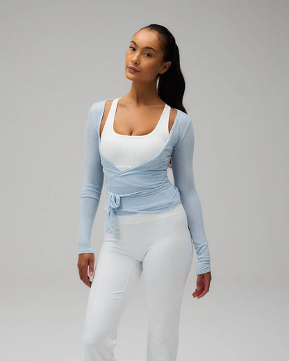 Pilates Wrap Top