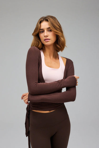 Pilates Wrap Top