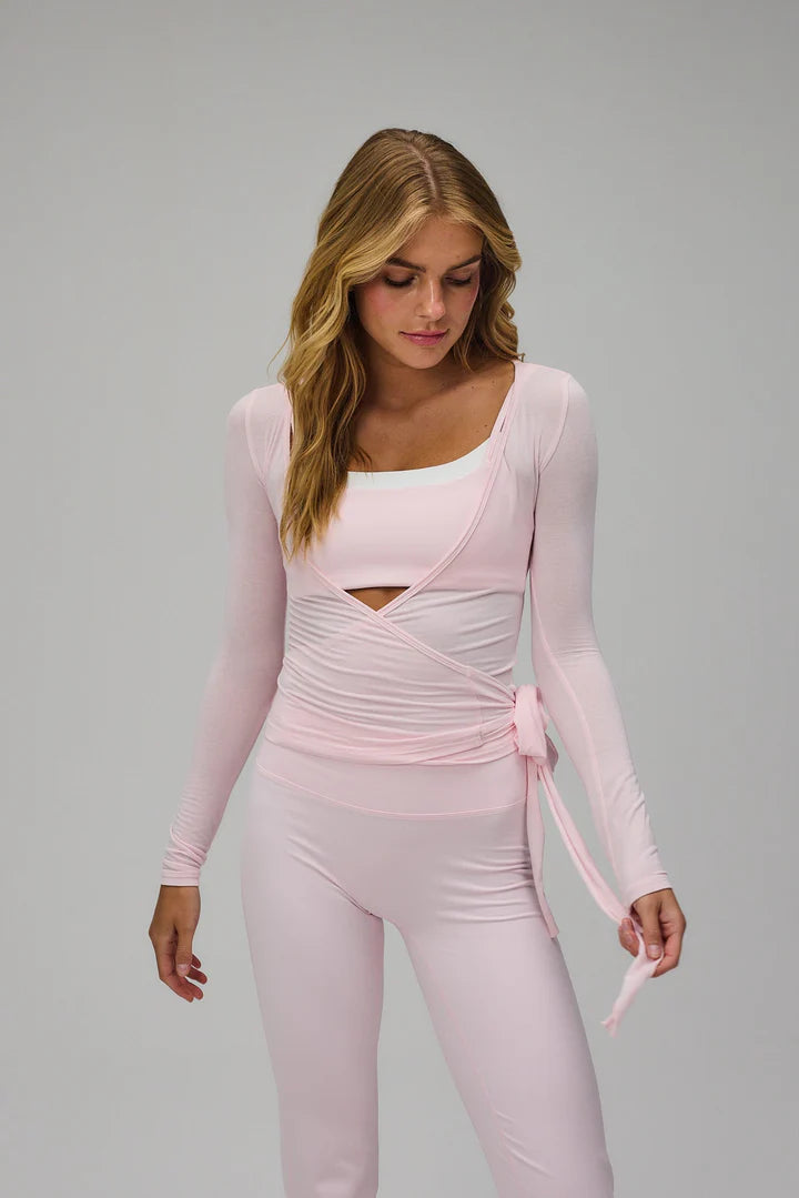 Pilates Wrap Top