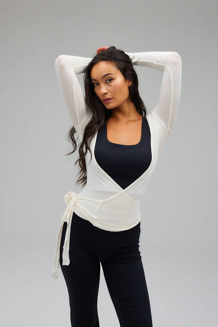 Pilates Wrap Top