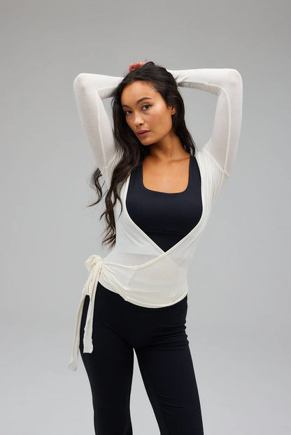 Pilates Wrap Top